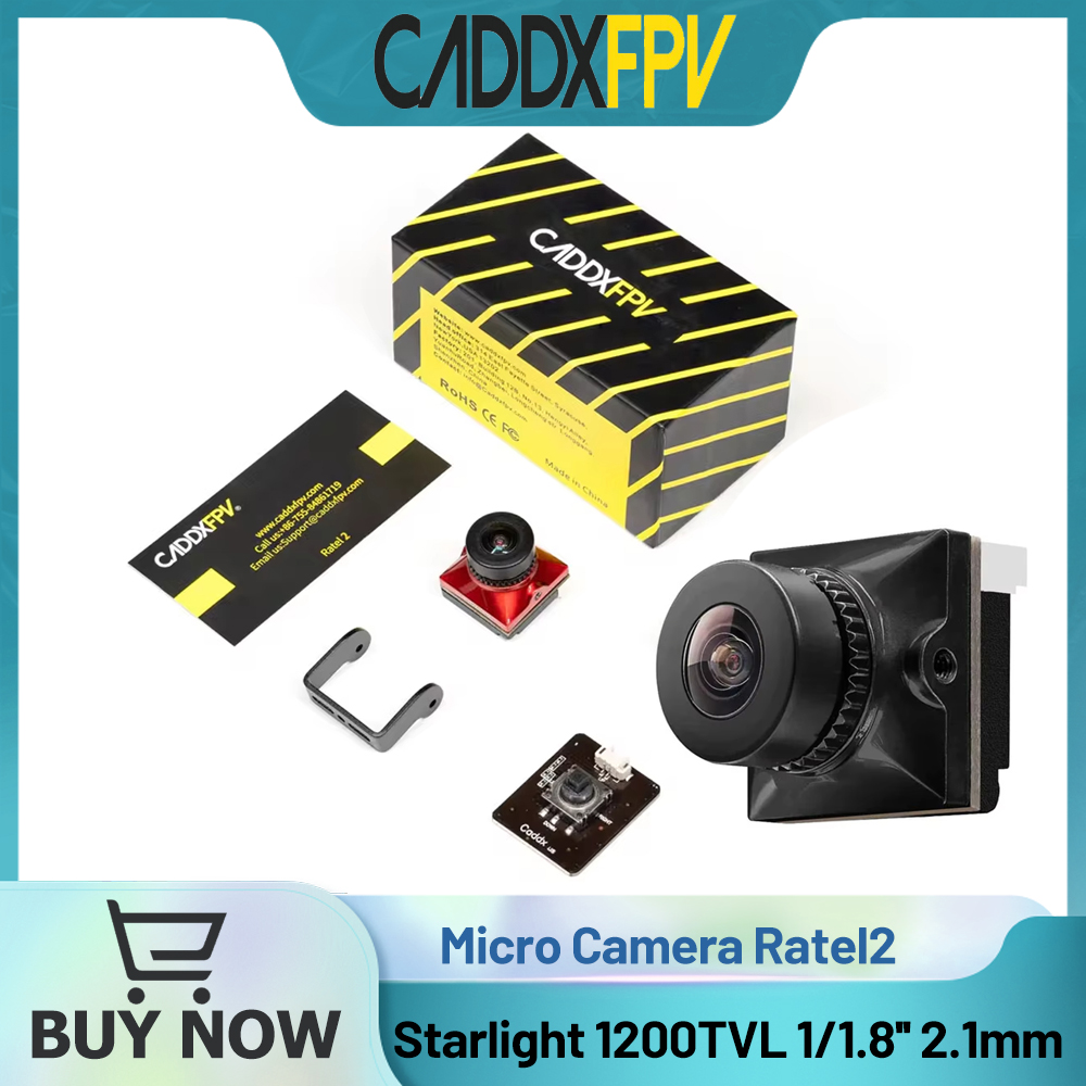 CADDX Micro FPV Camera Ratel 2 - Drone Racing Camera recension och pris